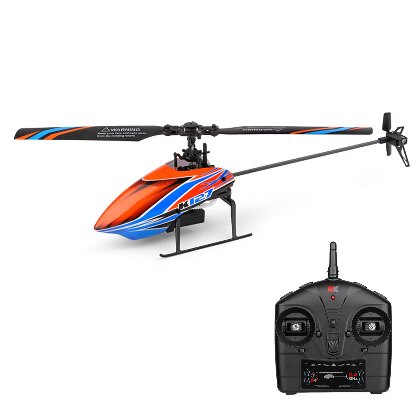 WLtoys XK K127 4CH 6-axis Gyro - Rc Helicopter Blade incelemesi ve fiyatı